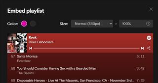 How to add a Spotify playlist to your site